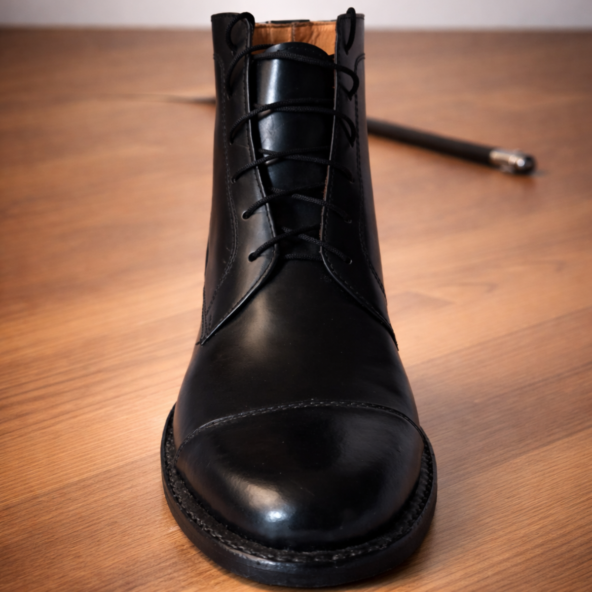 Botines de equitación en cuero