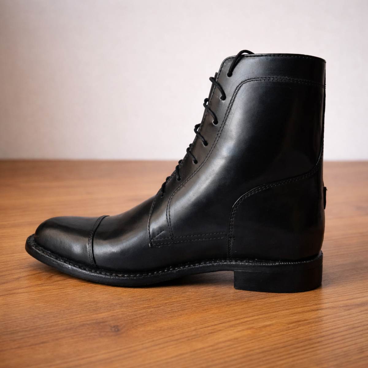 Botines de equitación en cuero