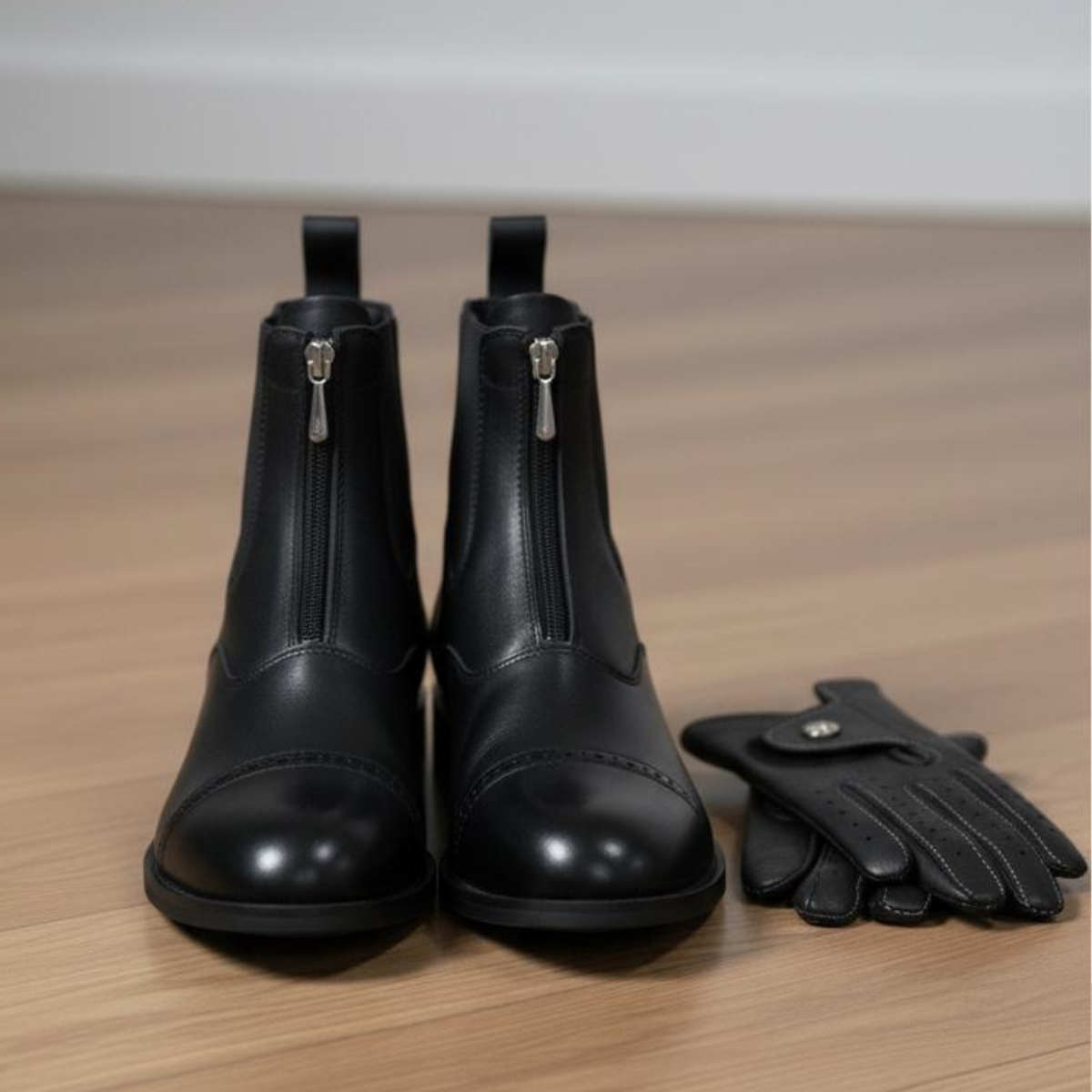 Botines para equitación cuero napa